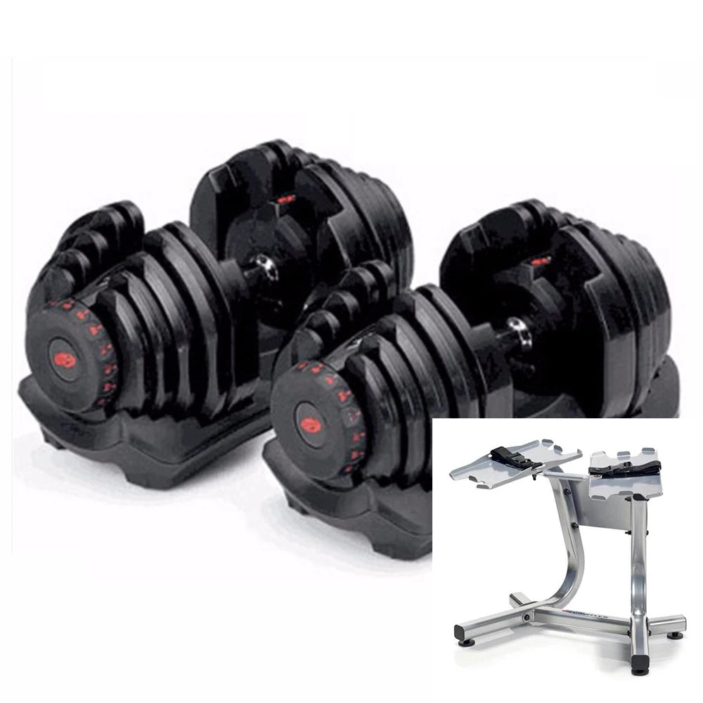 MIYAUP 40kg, 90lbs Adjustable Dumbbell Fitness Equipment Gym Weight New Pattern Exercise