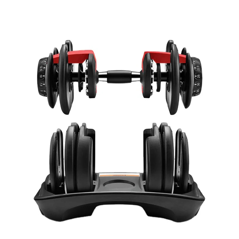 MIYAUP 40kg, 90lbs Adjustable Dumbbell Fitness Equipment Gym Weight New Pattern Exercise
