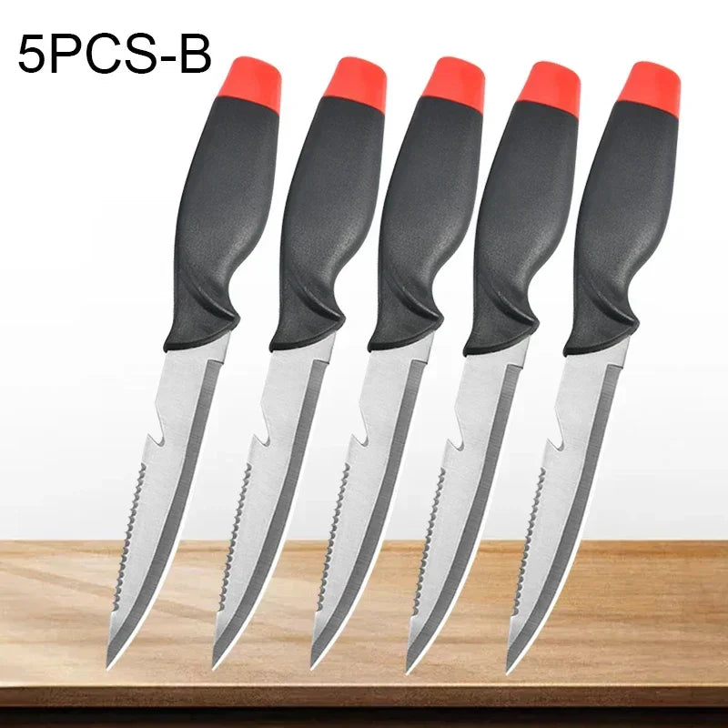 WXCOO Japanese Style Chef's Cooking Knives Fish Filleting Cutter Stainless Steel Meat Cleaver Sashimi Knife Bone Chopping Knife