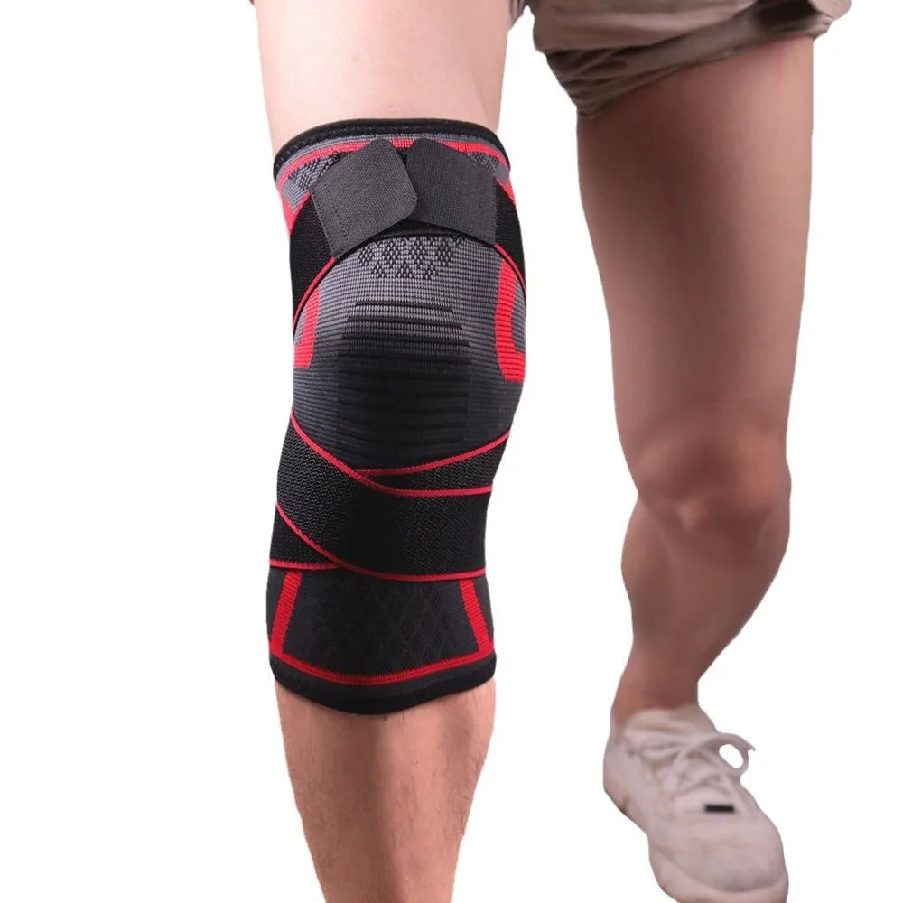 1 Piece Knee Pad, Nylon Sport Knee brace , Running, Fitness, Weightlifting, Cycling, Basketball, Outdoor, Knee Joint Compression