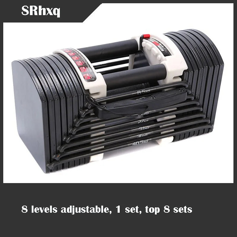 Adjustable Dumbbell Set 90LB Adjustable Dumbbells Fast Adjust Dumbbell Weight Set Adjustable Dumbbells 40kg