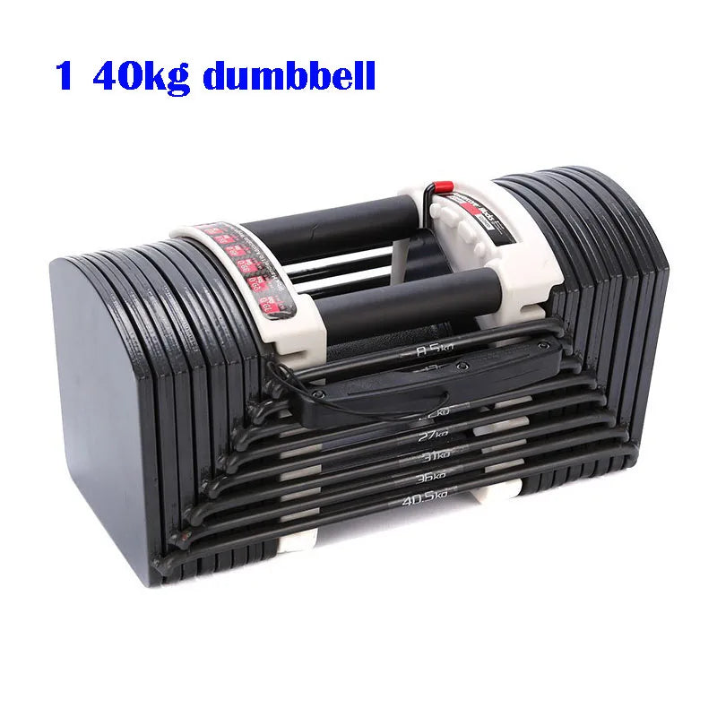 Adjustable Dumbbell Set 90LB Adjustable Dumbbells Fast Adjust Dumbbell Weight Set Adjustable Dumbbells 40kg