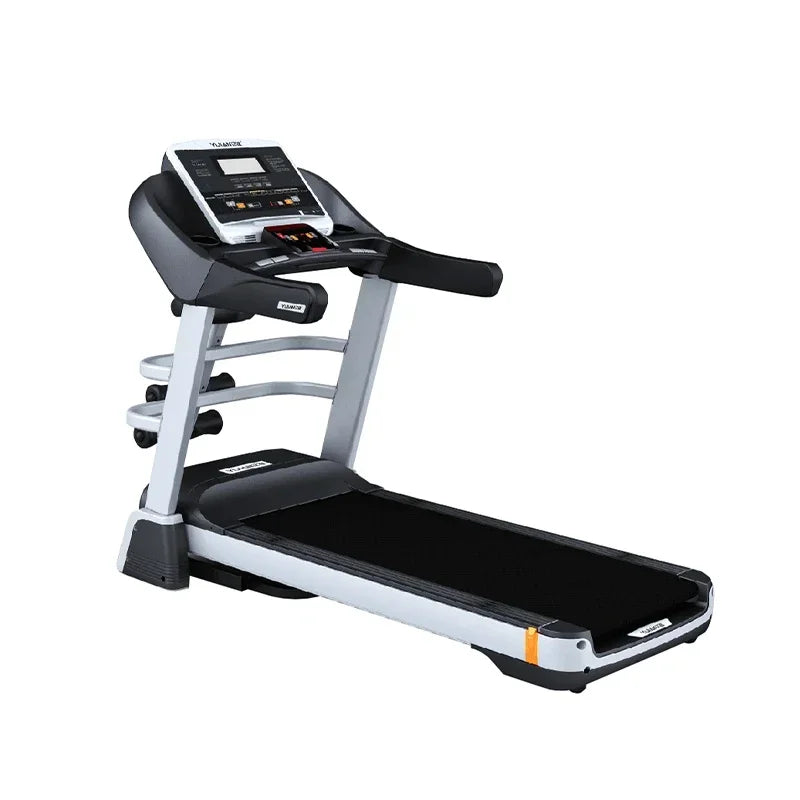 Treadmill with LCD Screen Foldable Calories Function, Leg Training, Aerobics, Home Gym Dual Purpose Electric Fitness Equipment
