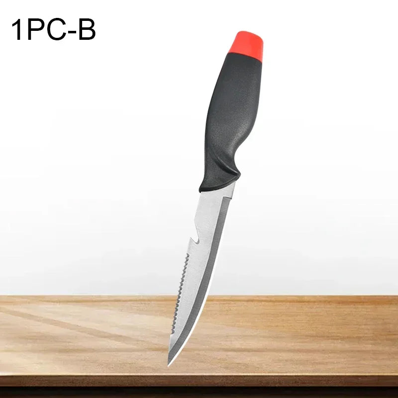 WXCOO Japanese Style Chef's Cooking Knives Fish Filleting Cutter Stainless Steel Meat Cleaver Sashimi Knife Bone Chopping Knife