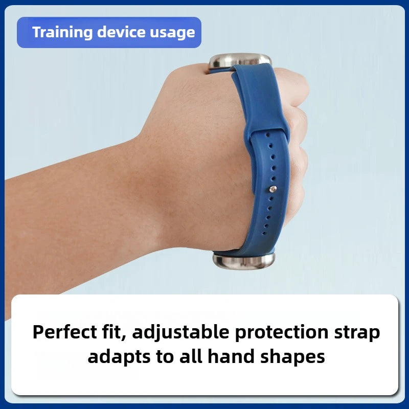 304 Stainless Steel Boxing Dumbbells with Adjustable Silicone Protective Straps Air Strike Training Weight Dumbbells